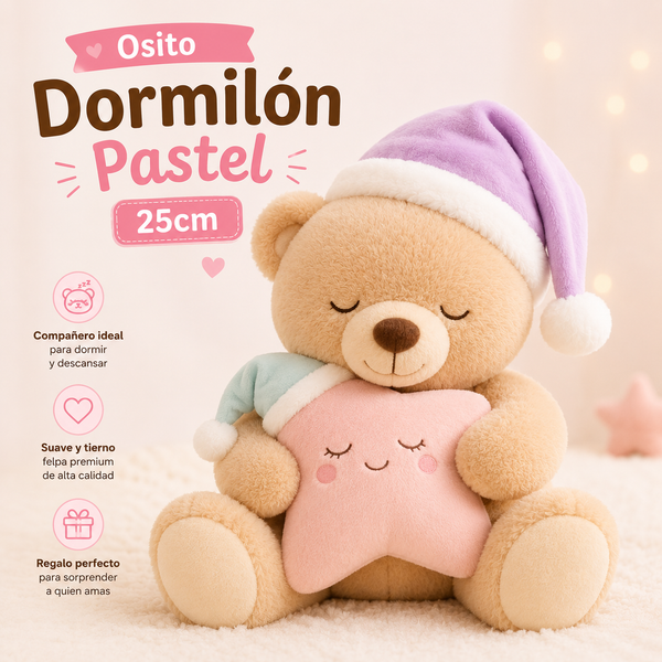 Sleepy Bear Cake 25cm