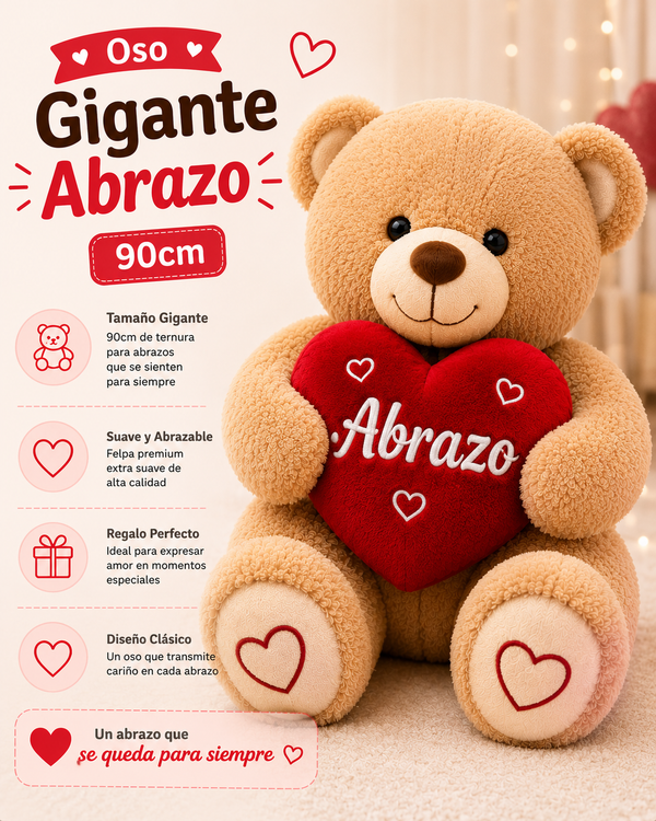 Giant Hugging Bear 90cm